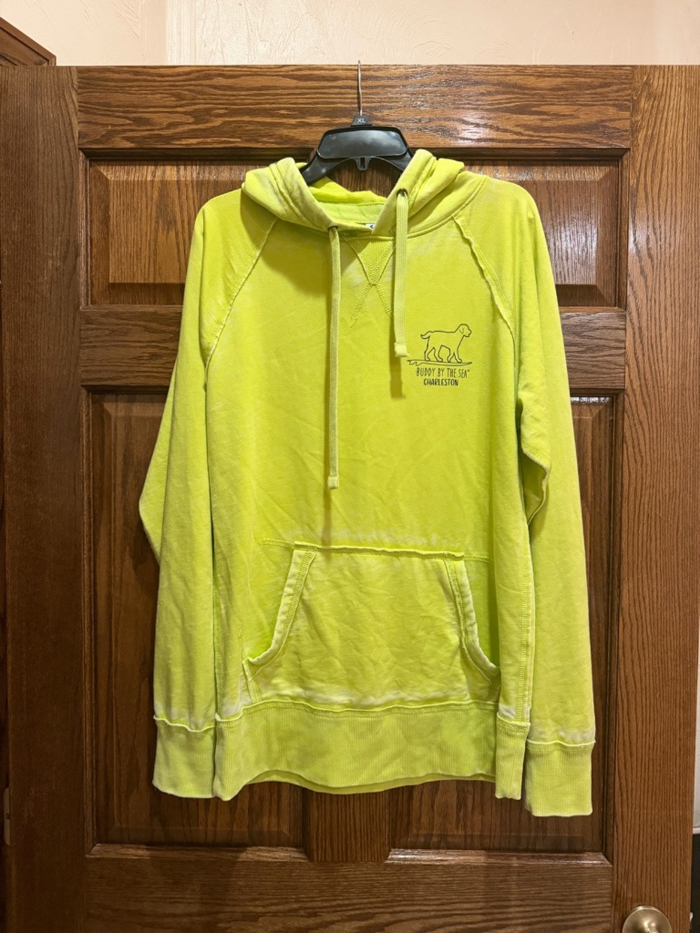 FA Neon Lime Buddy by the Sea Logo Hoodie